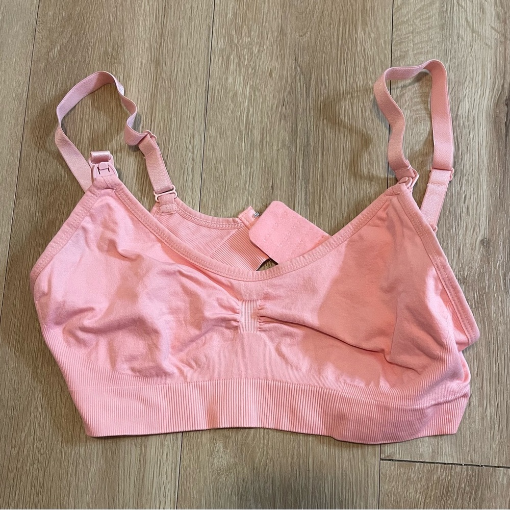 Nursing Bra Pink Size Large